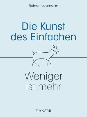cover image of Die Kunst des Einfachen